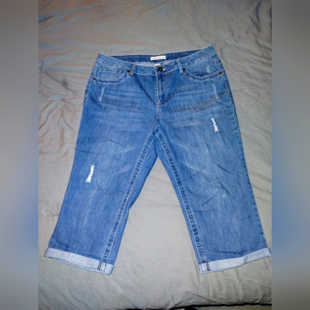 Indigo Thread Co. Denim Capri